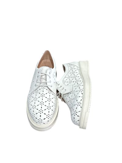 Ежедневна дамска обувка кожа на дупки PITTILOS (SKU) 10383