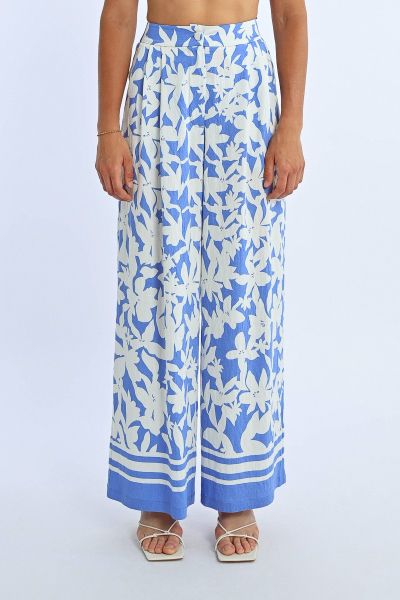 Дамски широк панталон с висока талия MOLLY BRACKEN (SKU) TL316DE