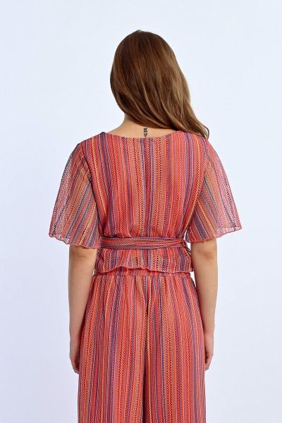 Дамска блуза тип прегърни ме с V-деколте MOLLY BRACKEN (SKU) GL712DE