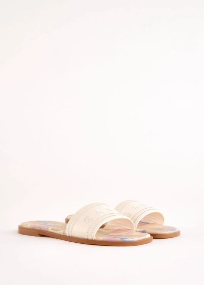 Women's slipper with embroidered logo GAUDI (SKU) V5364520