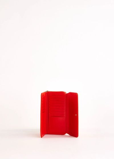 Women's wallet with zipper and logo GAUDI (SKU) V5AE12211