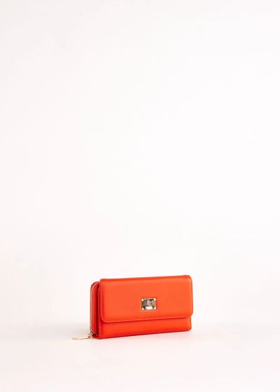 Women's wallet with zipper and logo GAUDI (SKU) V5AE12211