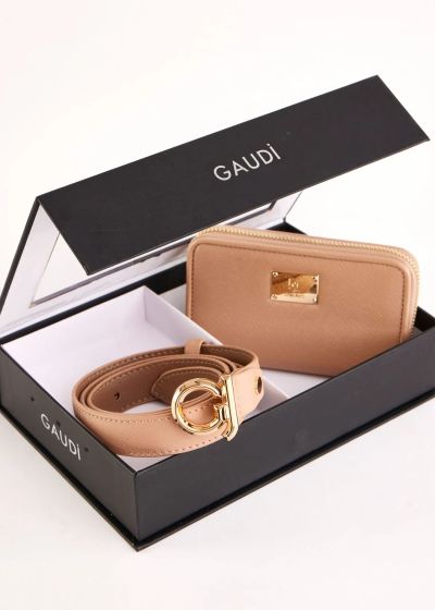 Women's Gift Set Belt and Wallet GAUDI (SKU) 12260