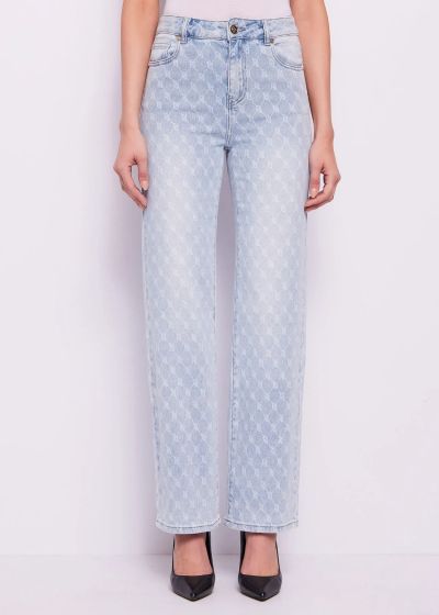 Light women's jeans with GAUDI logo (SKU)511BD26008
