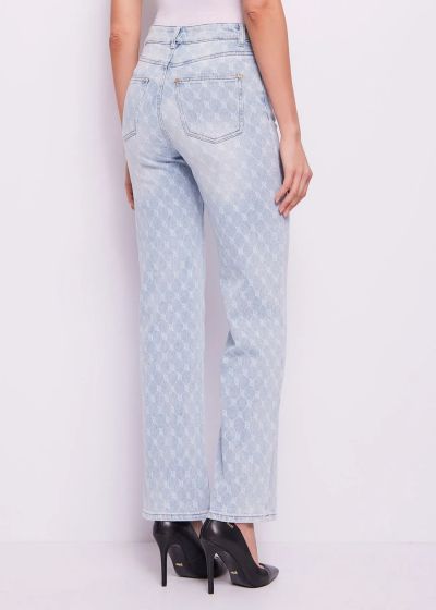 Light women's jeans with GAUDI logo (SKU)511BD26008