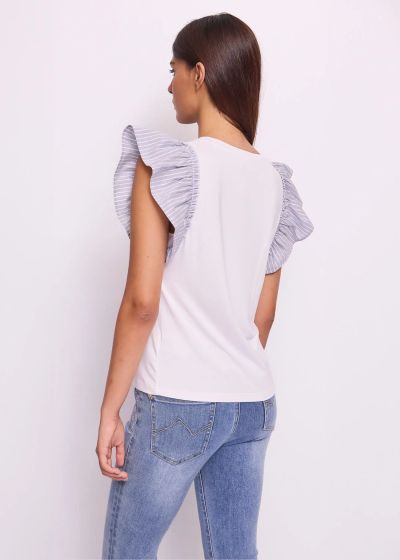 Women's T-shirt made of elastic jersey - comfort and style! GAUDI (SKU)511BD64018