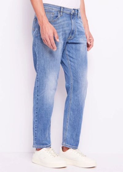 Blue Men's Jeans Gaudi - Cotton Denim (SKU) 511GU26022