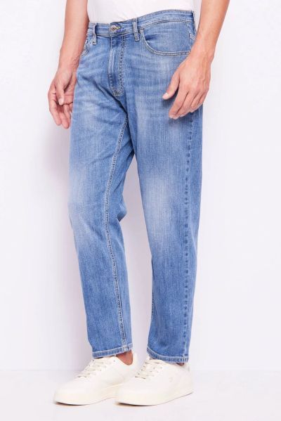 Blue Men's Jeans Gaudi - Cotton Denim (SKU) 511GU26022