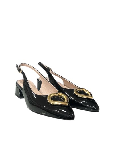 Elegant low-heeled sandals RELAX (SKU)26039