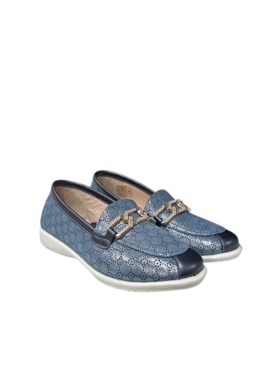 Сини дамски обувки за всеки ден RELAX (SKU)1292