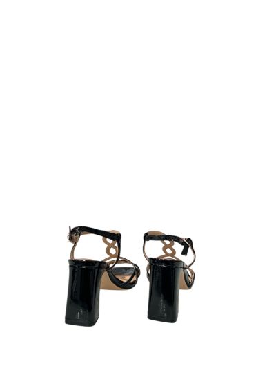 Black women's sandals - elegant and stylish REGARDE LE CIEL CHELLY01