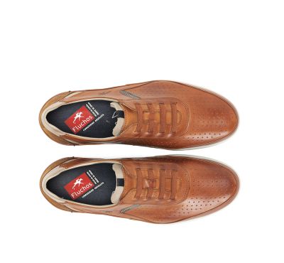 Brown men's everyday shoes FLUCHOS (SKU)1736