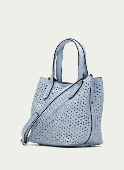 Дамска мини чанта стил Shopper- небесно син цвят HISPANITAS (SKU) 253971