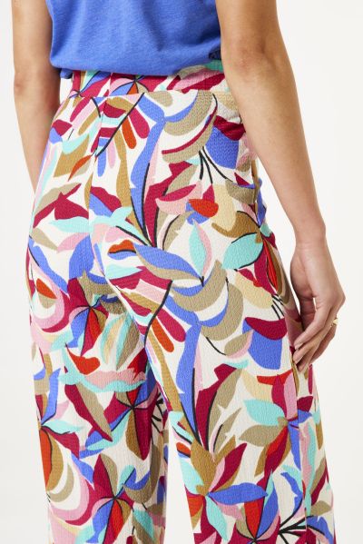 Women's trousers with multicolor print - elegance and comfort GARCIA (SKU) D50112