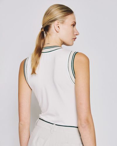 Дамско боди с раирани детайли и V- деколте ACCESS FASHION (SKU) 2011