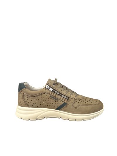 Бежови мъжки обувки с перфорация за всеки ден VALLEVERDE (SKU)360832
