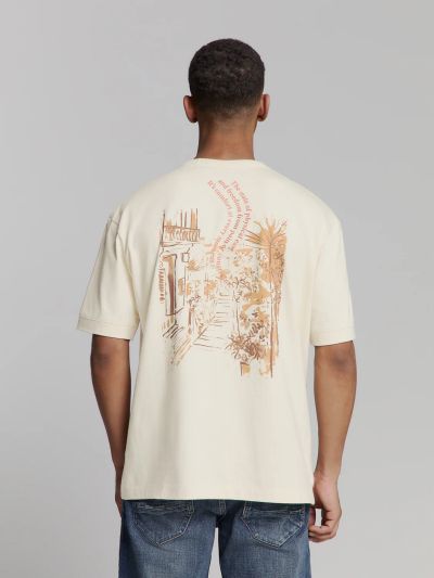 Men's T-shirt with NO EXCESS (SKU) details 27350350