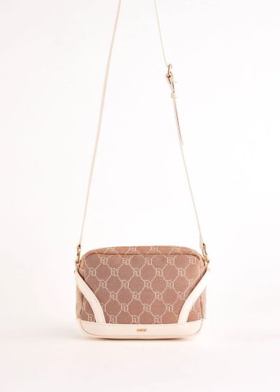Мини дамска  crossbody bag с жакардово лого GAUDI (SKU) 12104