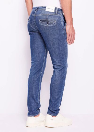 Men's slim chino jeans - urban style GAUDI (SKU) 511GU26015