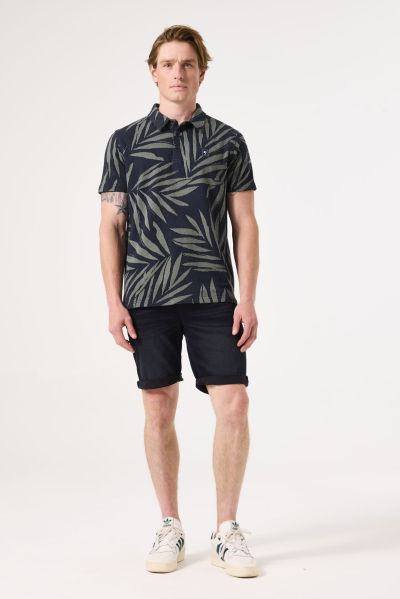 Men's polo-style shirt with short sleeves - comfort and elegance GARCIA (SKU) D51022