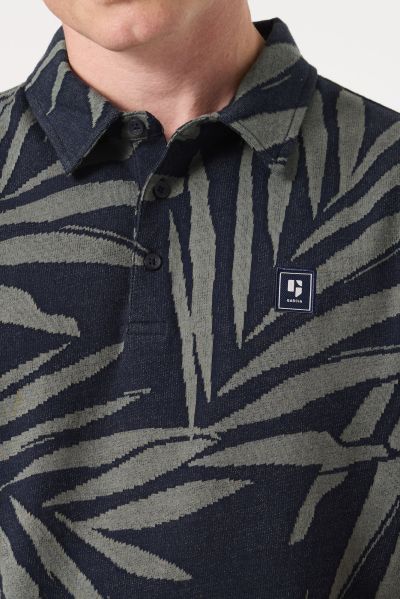 Men's polo-style shirt with short sleeves - comfort and elegance GARCIA (SKU) D51022