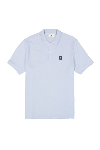 Blue men's polo shirt with logo - style and comfort! GARCIA (SKU)F51220