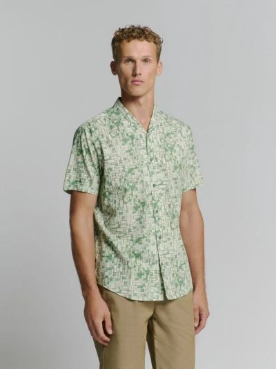 Men's short-sleeve shirt - style and comfort NO EXCESS (SKU) 27440341
