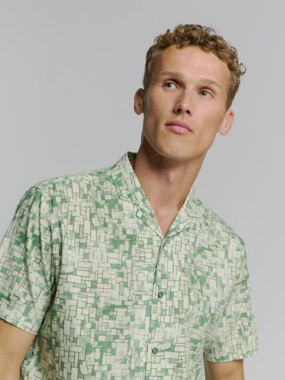 Men's short-sleeve shirt - style and comfort NO EXCESS (SKU) 27440341