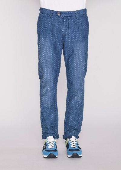 Men's short-sleeve shirt in ethnic style NO EXCESS (SKU) 23460330Men's elegant trousers - for stylish everyday wear GAUDI (SKU) 811BU25034