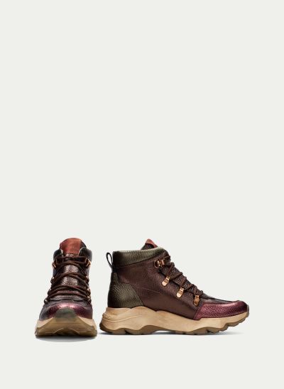 Sports Boots Brown/Green - Women's Sneakers HISPANITAS (SKU)254323..