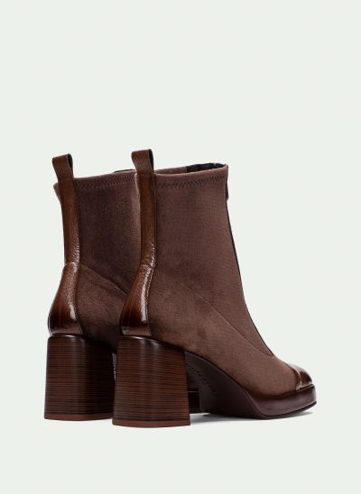 Brown elegant high-heeled boots - style and comfort!HISPANITAS (SKU)254230