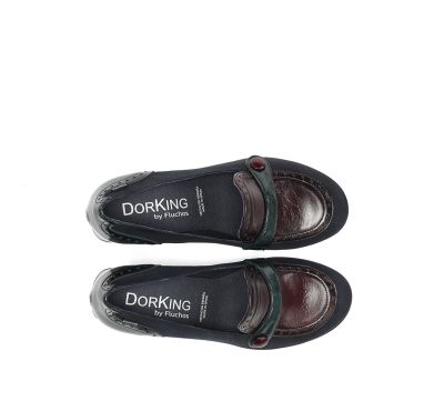 Елегантни индиго обувки на ток - стил и комфорт!DORKING (SKU)9614