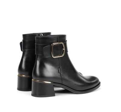 Black elegant women's boots - style and comfort!DORKING (SKU)9603.