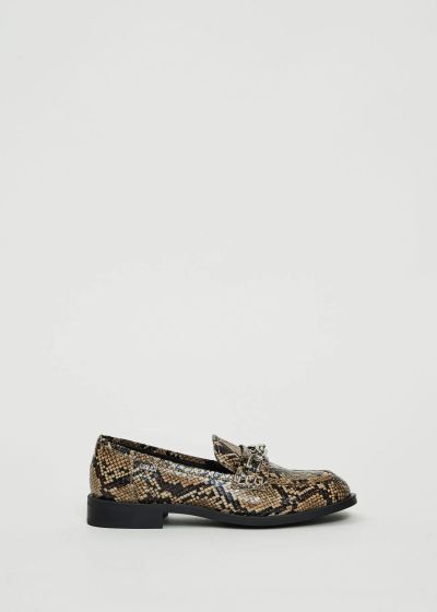 Women's moccasin with animal print - style and elegance GAUDI (SKU) V54641771