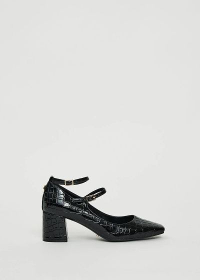 Elegant women's Mary Jane shoes - black patent GAUDI (SKU) V5464851