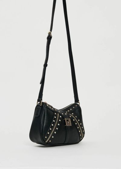 Women's crossbody bag with eyelets - style and originality GAUDI (SKU) 12402