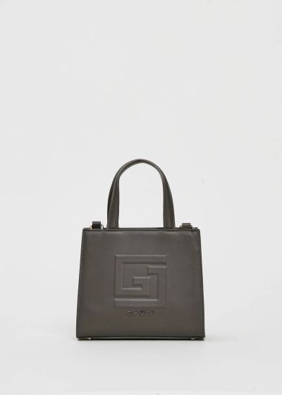 Women's mini bag in graphite gray - urban elegance GAUDI (SKU) 12381