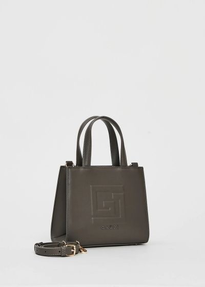 Women's mini bag in graphite gray - urban elegance GAUDI (SKU) 12381