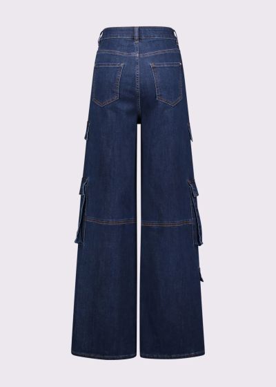 Stretchy women's cargo jeans: Comfort and style! GAUDI (SKU)521BD26033