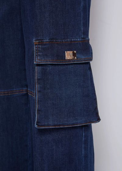 Stretchy women's cargo jeans: Comfort and style! GAUDI (SKU)521BD26033