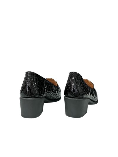 Черни дамски обувки с излят ток - Класика!RELAX ANATOMIC (SKU)5295