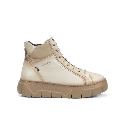 Beige women's sports boots - style and comfort for every day! FLUCHOS(SKU)2304,