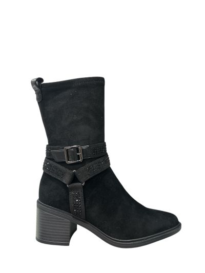 Black women's boots - elegance and style! REGARDE LE CIEL (SKU) ELETTRA01