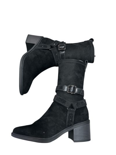 Black women's boots - elegance and style! REGARDE LE CIEL (SKU) ELETTRA01