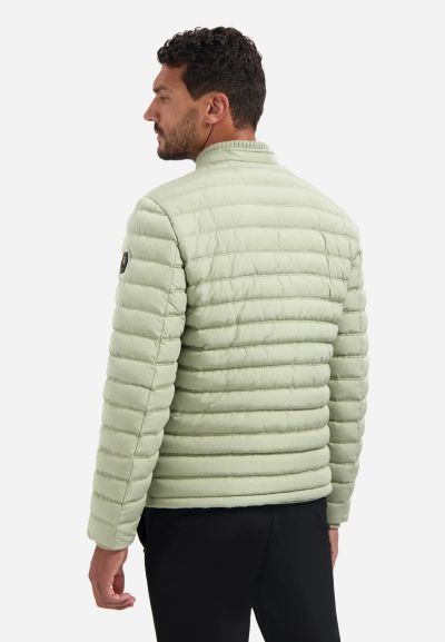 Олекотено мъжко яке с оребрена текстура NO EXCESS (SKU) 29630802SN