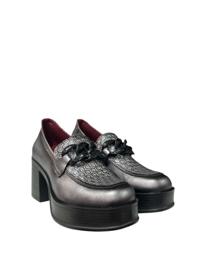 Elegant gray high-heeled shoes - style and comfort!JOSE SAENZ (SKU)7277