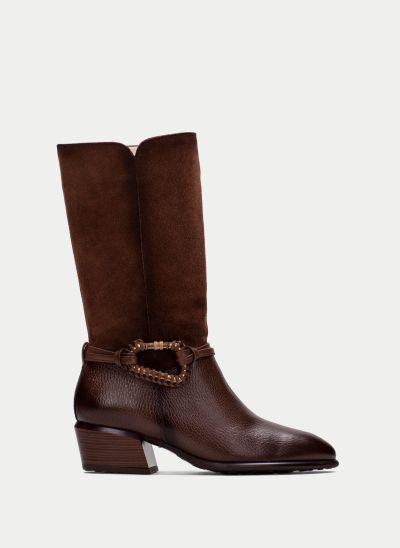 Brown cowboy boots - elegant and comfortable! Hispanitas (SKU) 254298