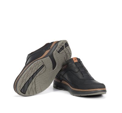 Black men's casual shoes - comfort and style! FLUCHOS (SKU)2278