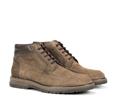 Beige men's boots: Casual/elegant shoes for style and comfort! FLUCHOS (SKU)2325