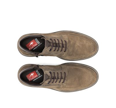 Beige men's boots: Casual/elegant shoes for style and comfort! FLUCHOS (SKU)2325